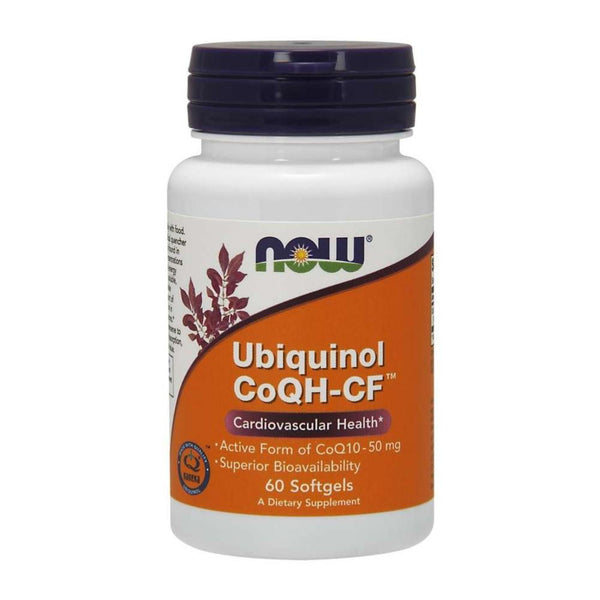  Now Foods CoQH-CF Ubiquinol 60 Soft Gels 