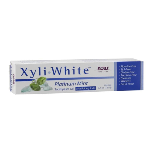  Now Foods Xyliwhite Mint Baking Soda Toothpaste 