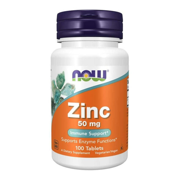  Now Foods Zinc Gluconate 50 Mg 100 Tablets 