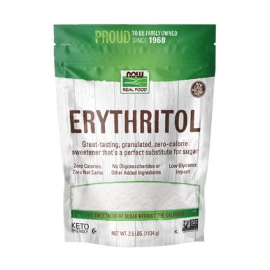  Now Foods Erythritol 2.5 Lbs 