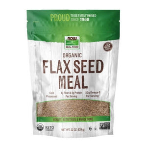  Now Foods Flax Seed Meal Org 22 Oz 