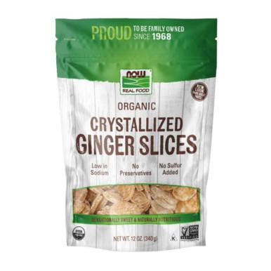 Now Foods Ginger Slices No Sulfur 12 Oz 