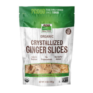  Now Foods Ginger Slices No Sulfur 12 Oz 