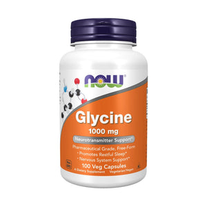  Now Foods Glycine 1000 Mg 100 Capsules 