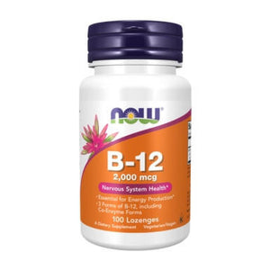  Now Foods Instant Energy B-12 2000 Mcg 100 Lozenges 