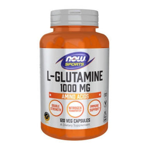 Now Foods L-Glutamine 1000mg 120 Capsules 