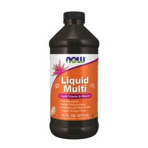  Now Foods Liquid Multi Orange Flavored 16 Oz 