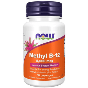  Now Foods Methyl B-12 5000 Mcg 60 Lozenges 