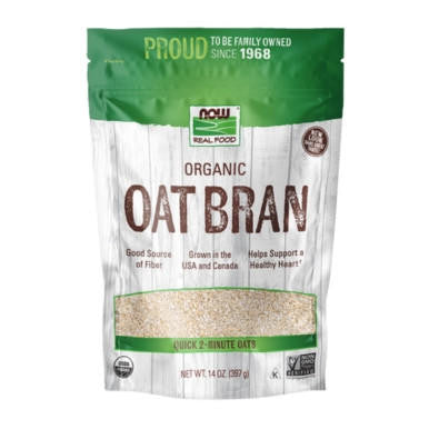  Now Foods Oat Bran 14oz 