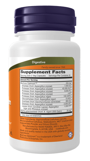  Now Foods Optimal Digestive System 90 Vegetable Capsules 