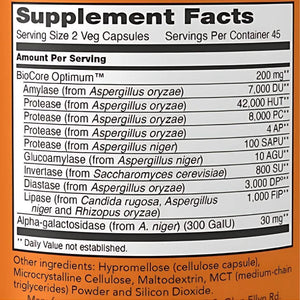  Now Foods Optimal Digestive System 90 Vegetable Capsules 
