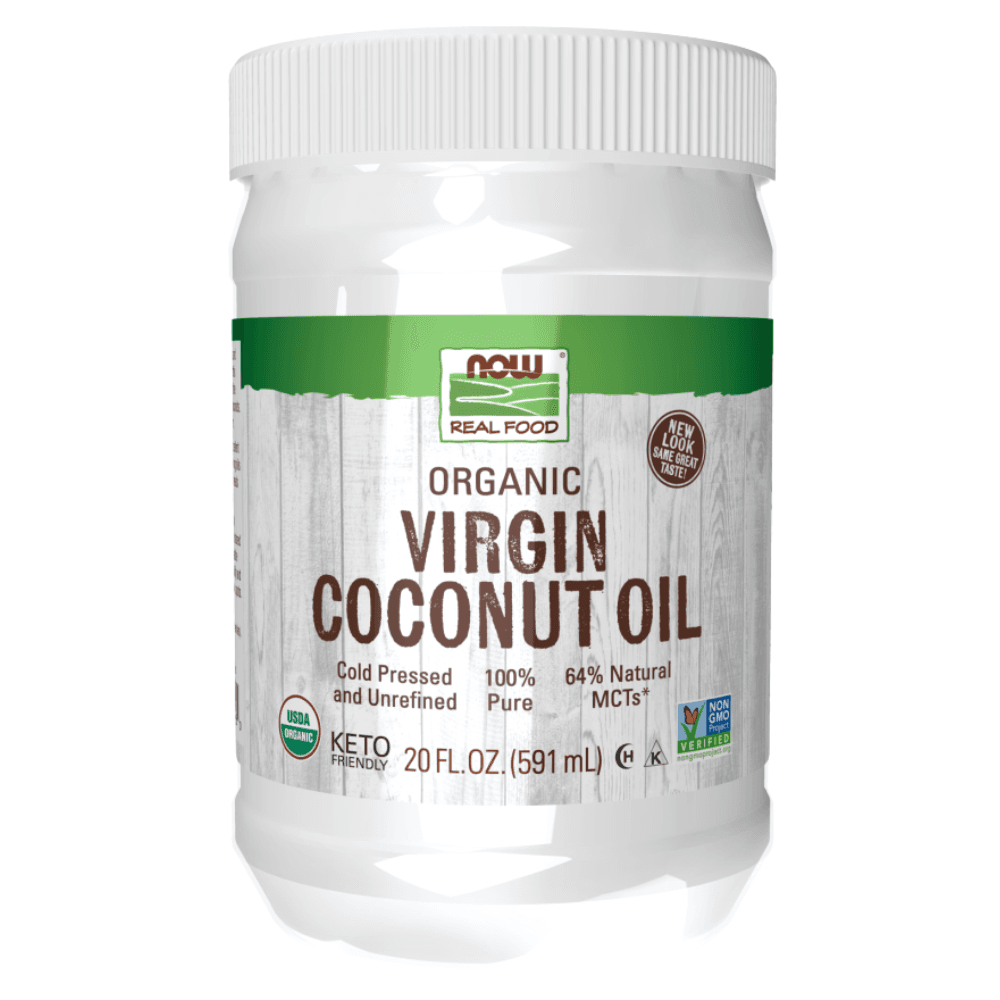  Now Foods Organic Coconut Oil Virgin 20 Oz 