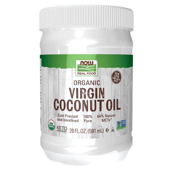  Now Foods Organic Coconut Oil Virgin 20 Oz 