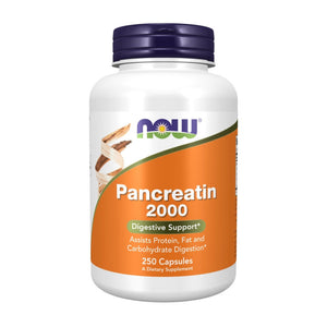  Now Foods Pancreatin 2000 Mg 250 Capsules 