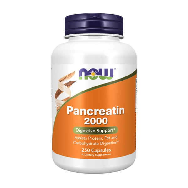  Now Foods Pancreatin 2000 Mg 250 Capsules 