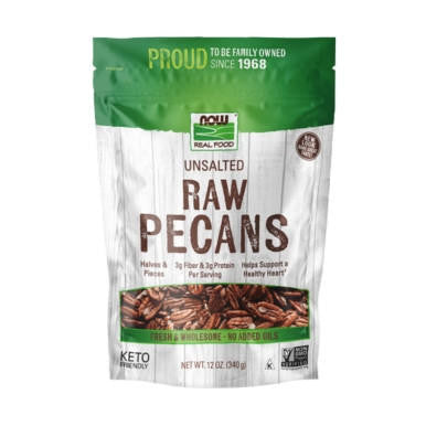  Now Foods Pecans Raw 12 Oz 
