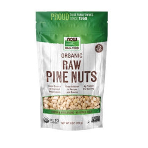  Now Foods Pine Nuts Certified Organic  8 Oz 