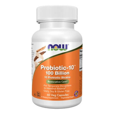  Now Foods Probiotic-10 100 Billion 60 Capsules 