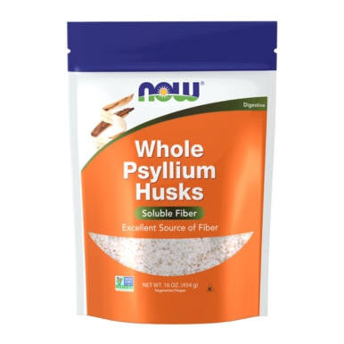  Now Foods Psyllium Husk Whole 1LB 