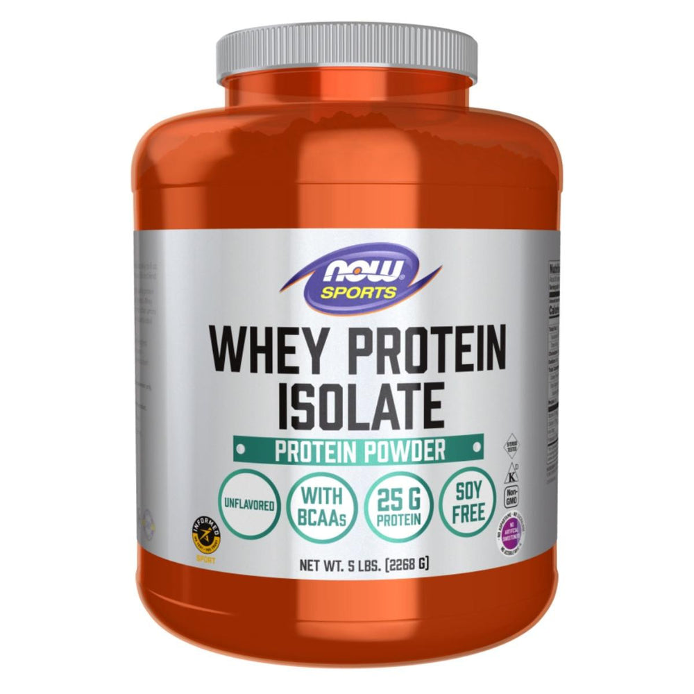  Now Foods Whey Protein Isolate 5lbs 