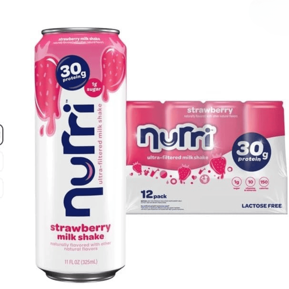  Nurri Protein Shake Strawberry 12 Pack 