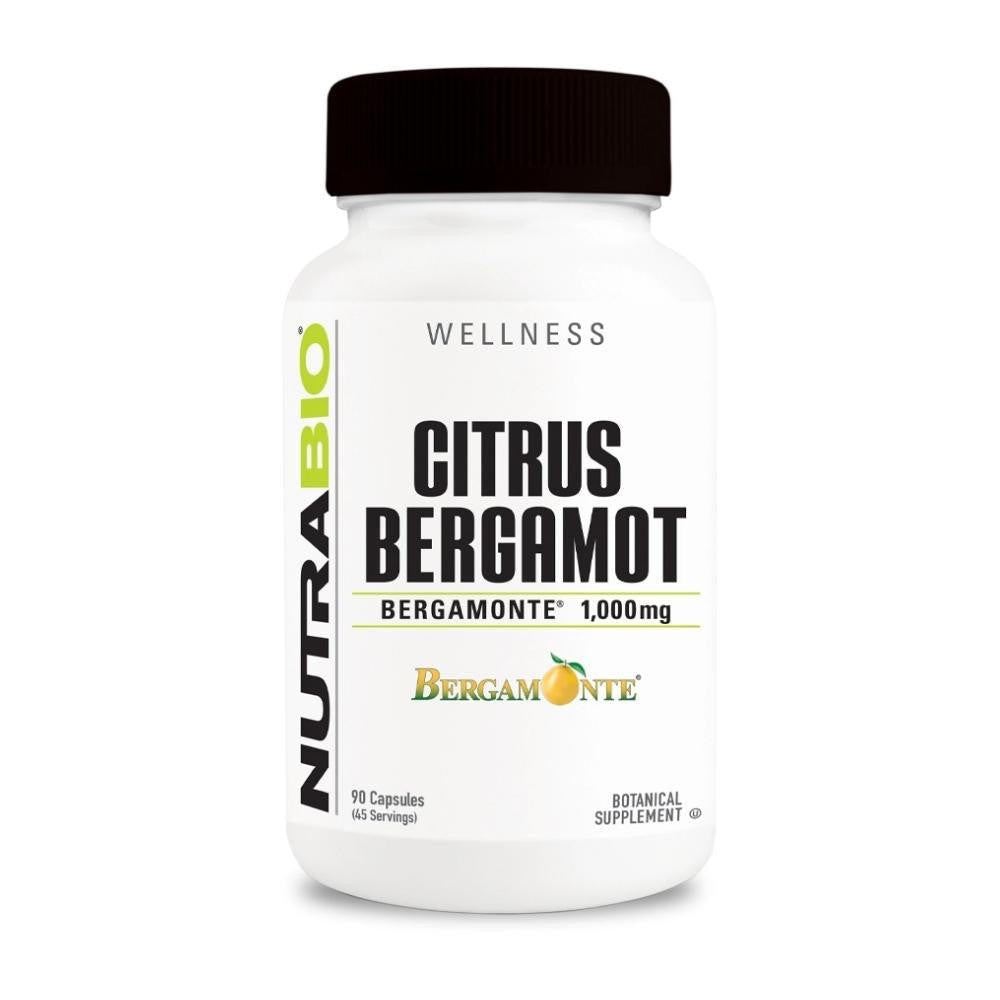 NutraBio Nutrabio Citrus Bergamot 1000mg 90 Veggie Capsules 