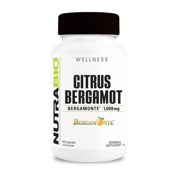 NutraBio Nutrabio Citrus Bergamot 1000mg 90 Veggie Capsules 