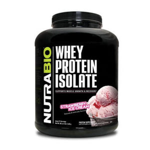  NutraBio 100% Whey Protein Isolate 75 Servings 