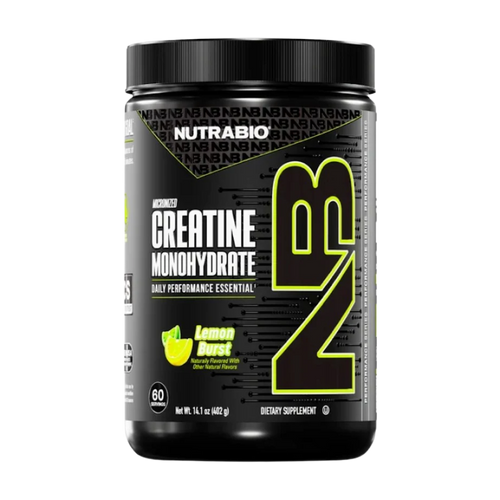 Nutrabio Micronized Creatine Monohydrate 60 Servings