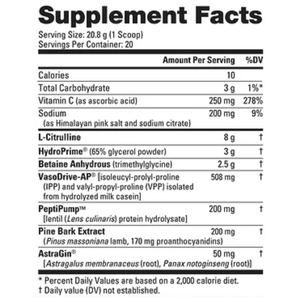 NutraBio Nutrabio Bloodline Extreme Pump Matrix 20 Servings 