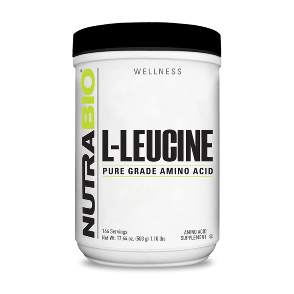 NutraBio Nutrabio L-Leucine 500g Unflavored Powder 
