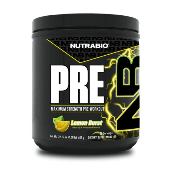NutraBio Nutrabio Pre Workout 20 Servings 