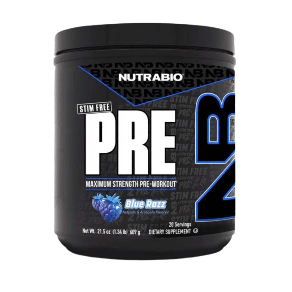 NutraBio Nutrabio Pre Workout Stim Free 20 Servings 