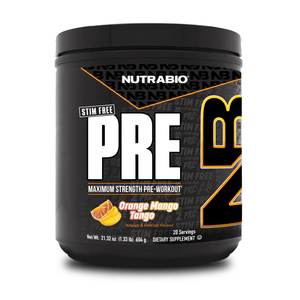 NutraBio Nutrabio Pre Workout Stim Free 20 Servings 