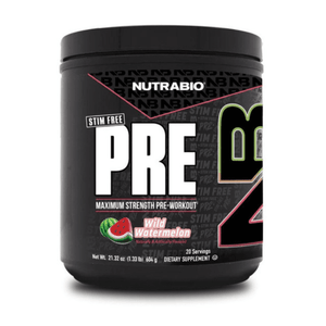 NutraBio Nutrabio Pre Workout Stim Free 20 Servings 