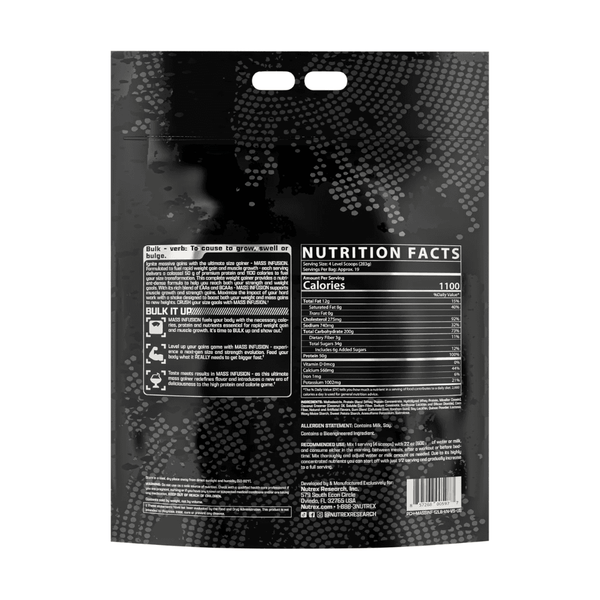 Nutrex Research Nutrex Mass Infusion Advanced Mass Gainer 12lbs 