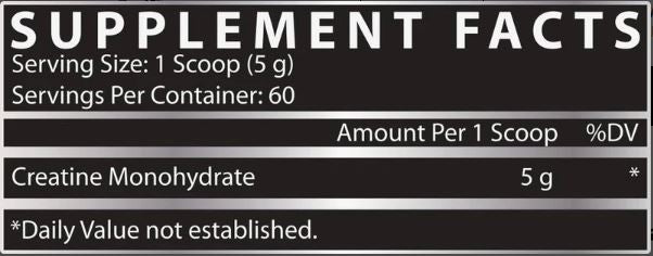  Nutrex Research Creatine Monohydrate 300 Grams 