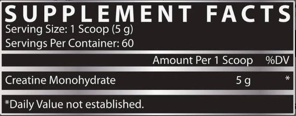  Nutrex Research Creatine Monohydrate 300 Grams 