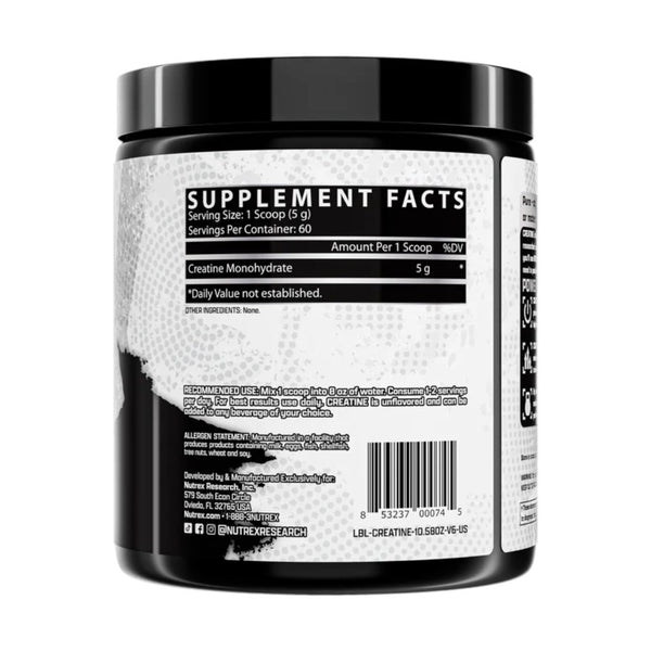 Nutrex Research Creatine Monohydrate 300 Grams