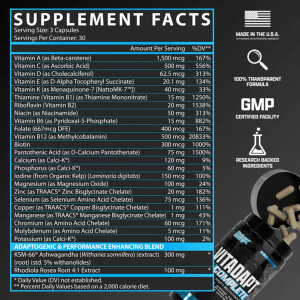  Nutrex Research VitAdapt 90T 