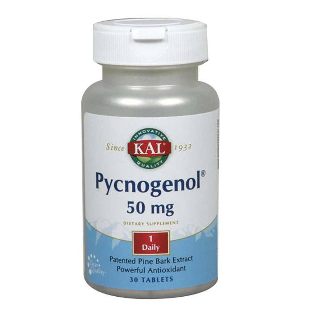  Kal Pycnogenol 50mg 30 Tablets 
