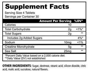  Panda Supps Creatine Bites 