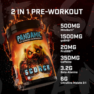 Panda Supps Pandamic Scorch 25 Servings