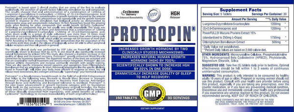 Hi-Tech Pharmaceuticals Hi Tech Pharmaceuticals Protropin 150 Tablets 