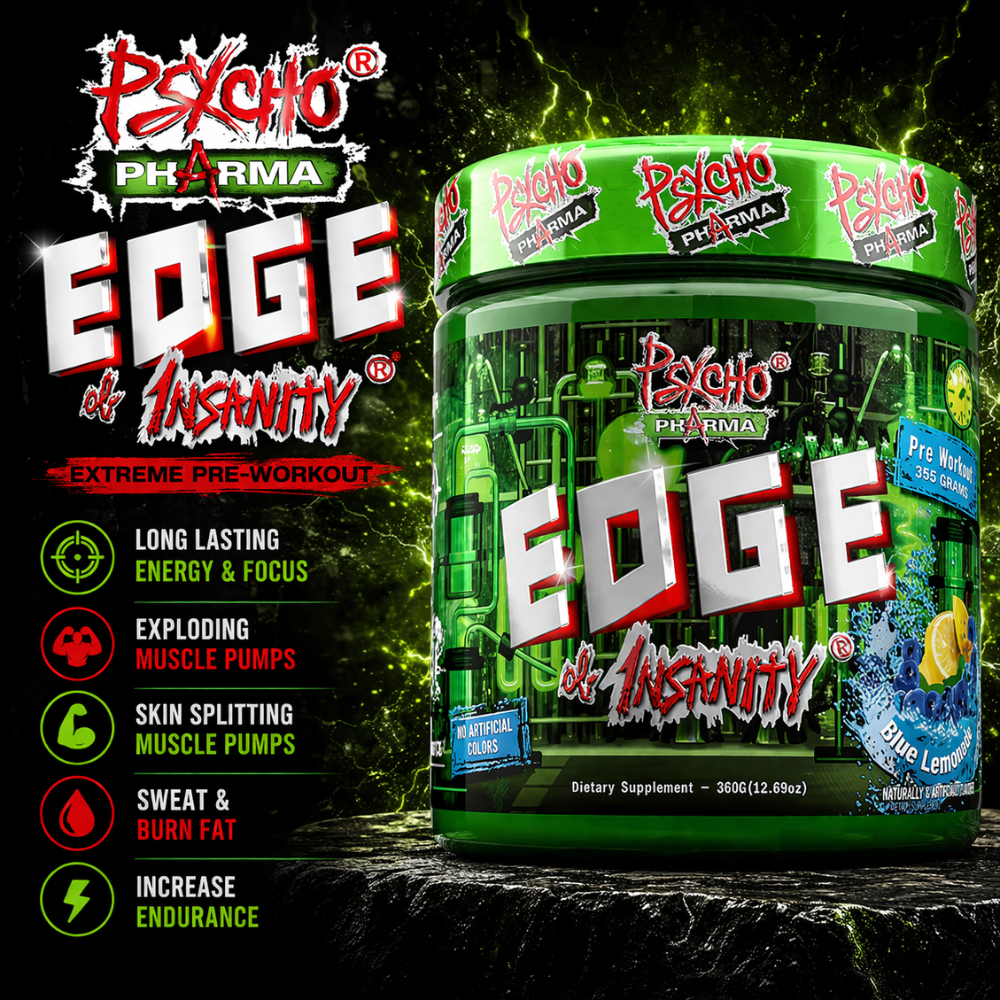 Psycho Pharma Edge of Insanity 25 Servings