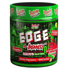 Psycho Pharma Edge of Insanity 25 Servings in the Strawberry Watermelon Popsicle Flavor