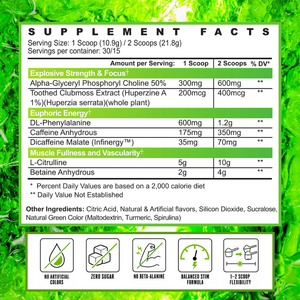 Psycho Pharma Vitals Pre Workout