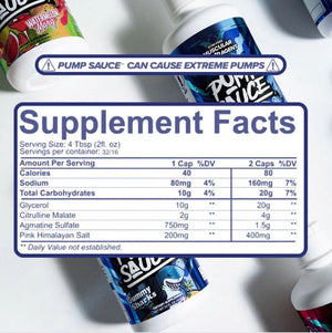  Pump Sauce 16/32 Servings 