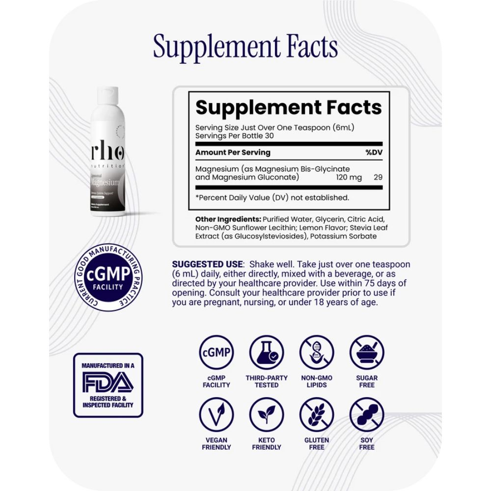 RHO Nutrition Liposomal Magnesium