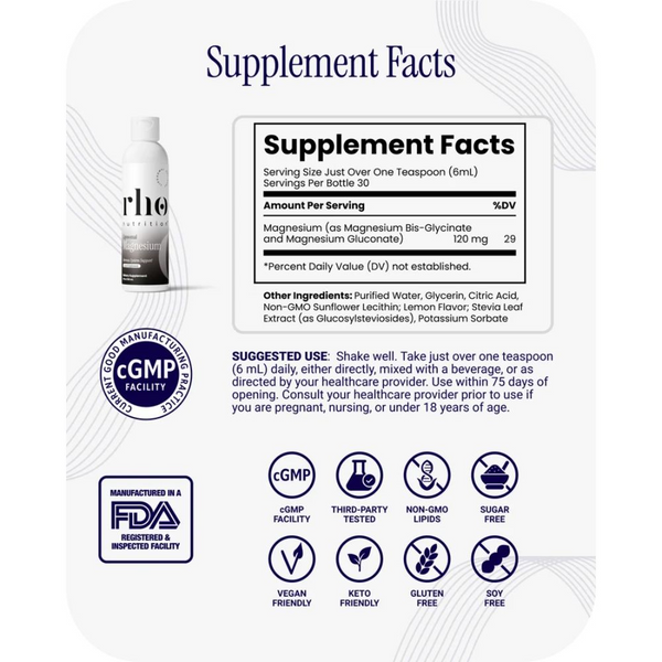 RHO Nutrition Liposomal Magnesium